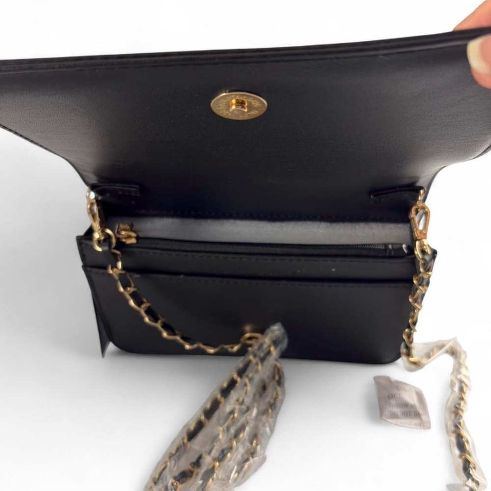 Badgley Mischka Black Sequin Clutch - Picture 3 of 5